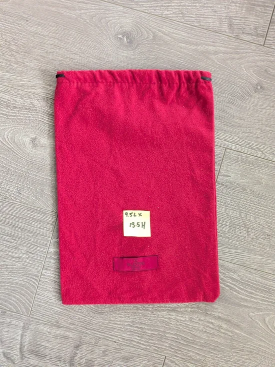 Red Drawstring Dust Bag - Picture 8 of 9